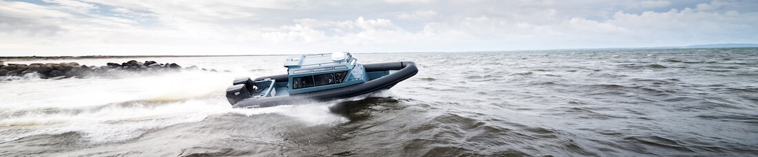 Euro Offshore Blue Spirit Patrol boat
