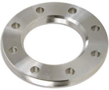 Flange for HDPE dredging pipes