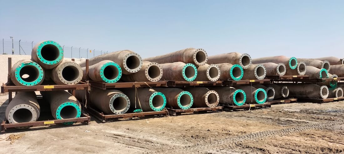 High pressure dredging hoses